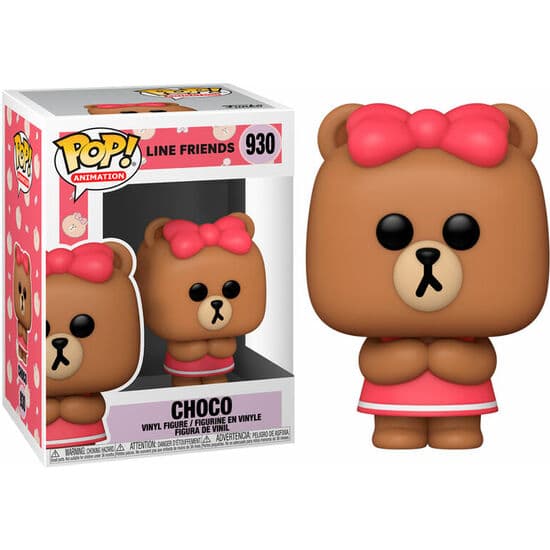 FIGURA POP LINE FRIENDS CHOCO