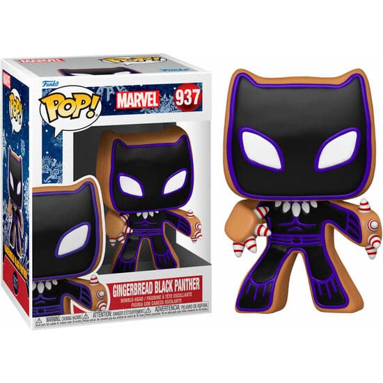 FIGURA POP MARVEL HOLIDAY BLACK PANTHER