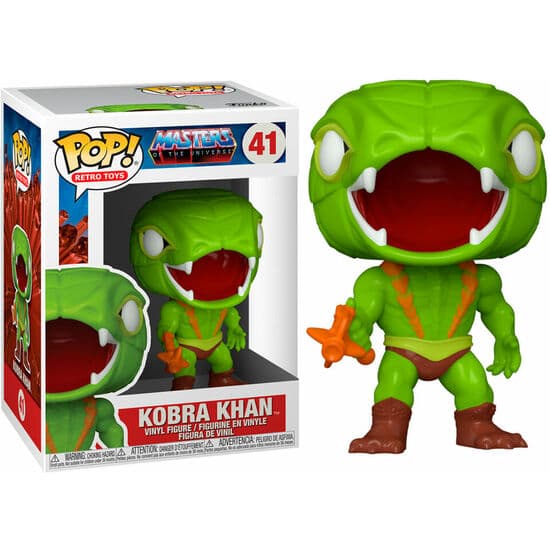 FIGURA POP MASTERS OF THE UNIVERSE KOBRA KHAN
