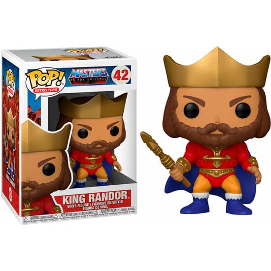 FIGURA POP MASTERS OF THE UNIVERSE KING RANDOR