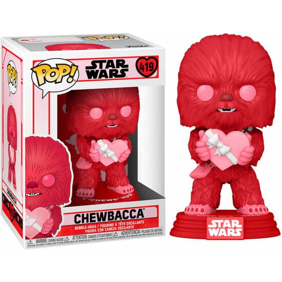 FIGURA POP STAR WARS VALENTINES CUPID CHEWBACCA
