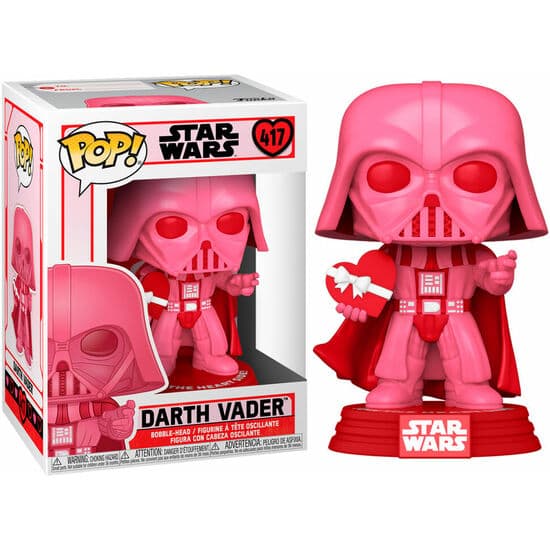 FIGURA POP STAR WARS VALENTINES VADER WITH HEART