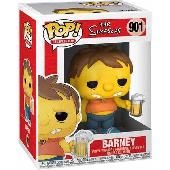 FIGURA POP SIMPSONS BARNEY