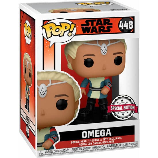 FIGURA POP STAR WARS BAD BATCH OMEGA EXCLUSIVE