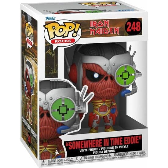 FIGURA POP IRON MAIDEN EDDIE SOMEWHERE IN TIME