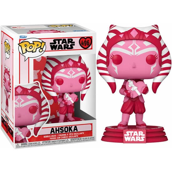 FIGURA POP STAR WARS VALENTINES AHSOKA