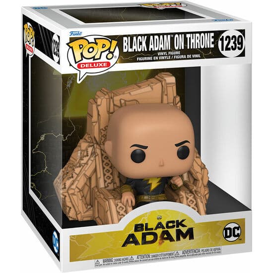 FIGURA POP DC COMICS BLACK ADAM – BLACK ADAM ON THRONE