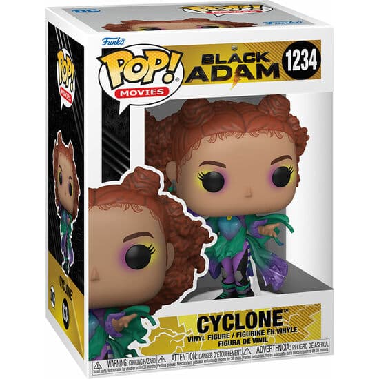 FIGURA POP DC COMICS BLACK ADAM CYCLONE