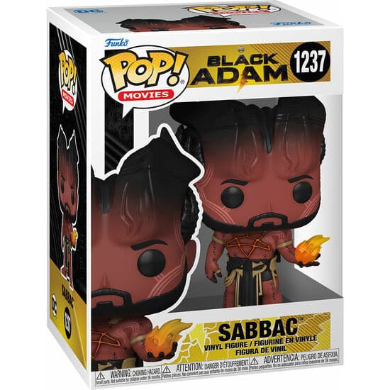 FIGURA POP DC COMICS BLACK ADAM SABBAC