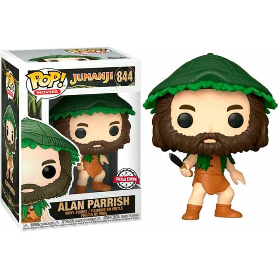 FIGURA POP JUMANJI ALAN PARRISH WITH KNIFE EXCLUSIVE