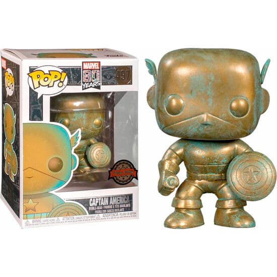 FIGURA POP MARVEL 80TH CAPTAIN AMERICA EXCLUSIVE