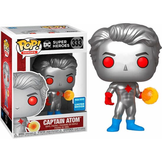 FIGURA POP DC COMICS CAPTAIN ATOM EXCLUSIVE