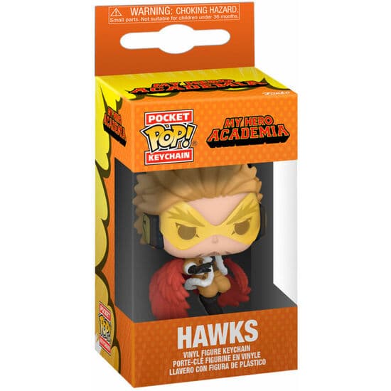 LLAVERO POCKET POP MY HERO ACADEMIA HAWKS