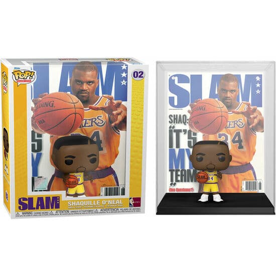 FIGURA POP MAGAZINE COVERS NBA SLAM SHAQUILLE ONEAL
