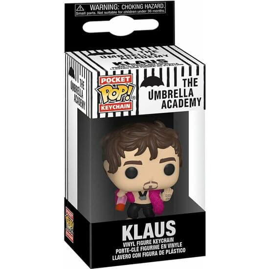 LLAVERO POCKET POP UMBRELLA ACADEMY KLAUS