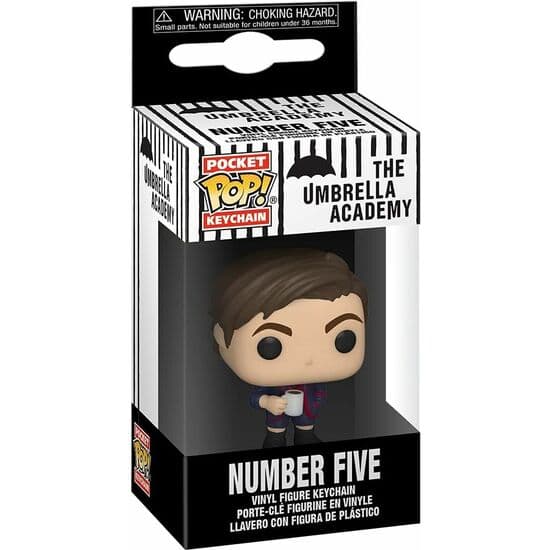 LLAVERO POCKET POP UMBRELLA ACADEMY NUMBER 5