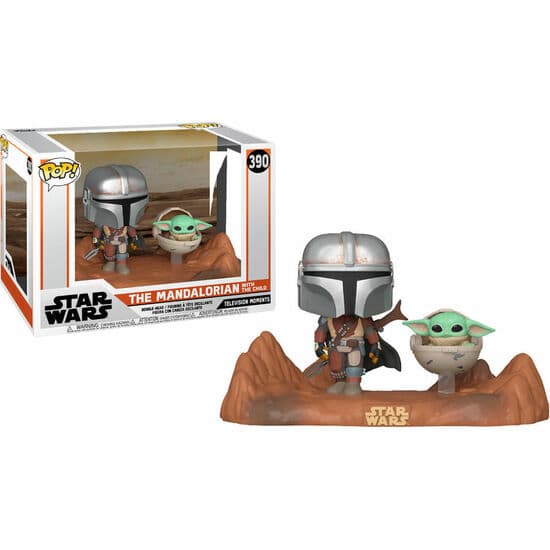 FIGURA POP STAR WARS MANDALORIAN – THE CHILD AND MANDALORIAN