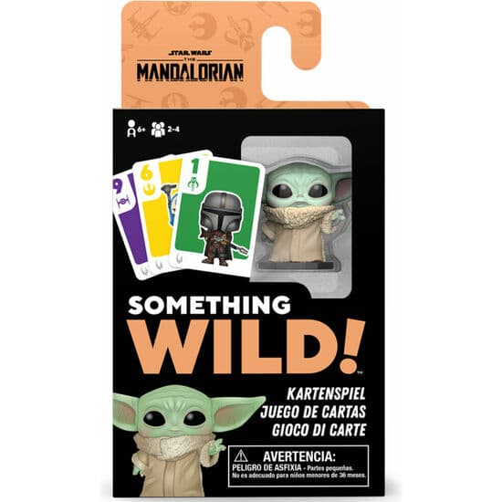 JUEGO CARTAS SOMETHING WILD STAR WARS MANDALORIAN GROGU ESPAÑOL / ALEMAN / ITALIANO