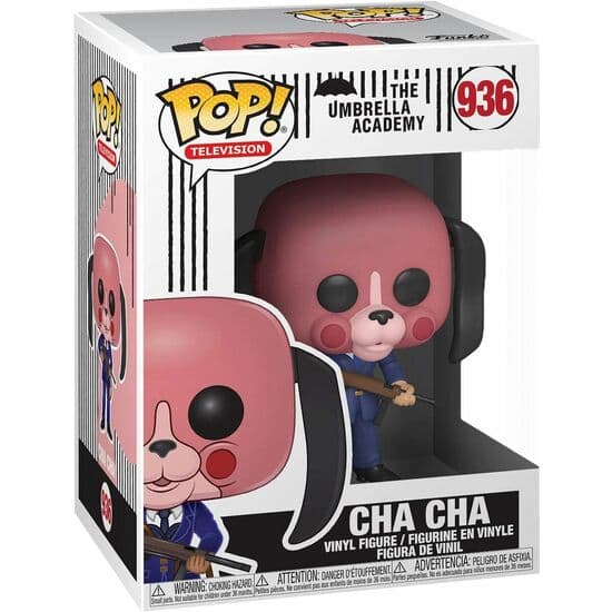 FIGURA POP UMBRELLA ACADEMY CHA CHA WITH MASK