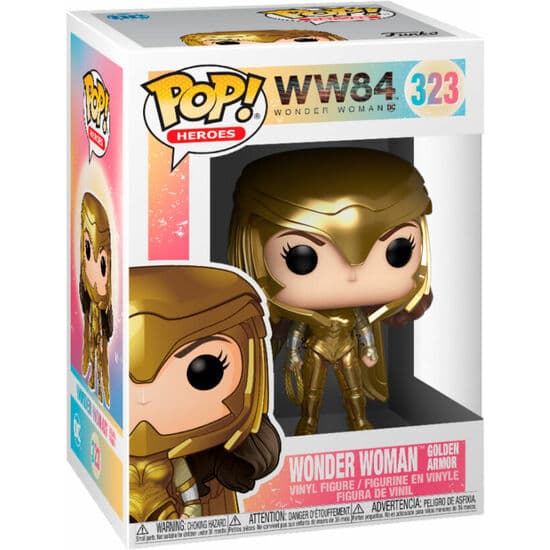 FIGURA POP DC WONDER WOMAN 1984 WONDER WOMAN GOLD POWER POSE