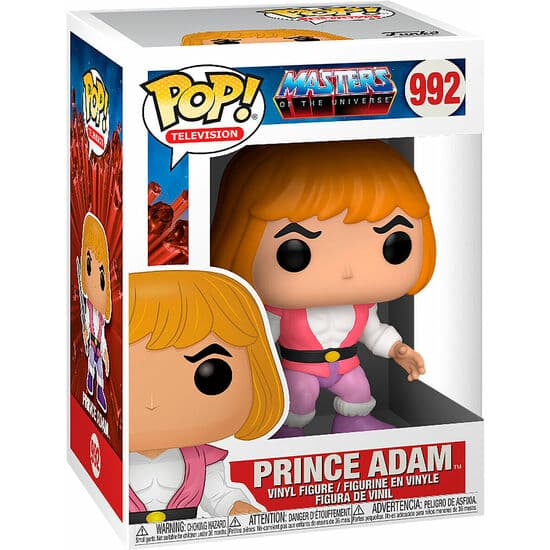FIGURA POP MASTERS OF THE UNIVERSE PRINCE ADAM