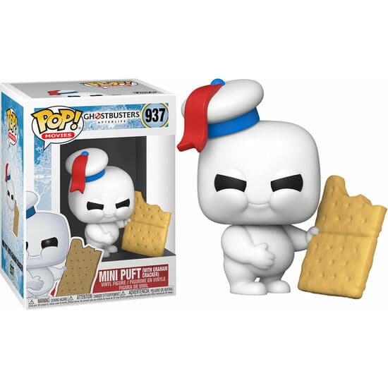 FIGURA POP GHOSTBUSTER AFTERLIFE MINI PUFT WITH GRAHAM CRACKER