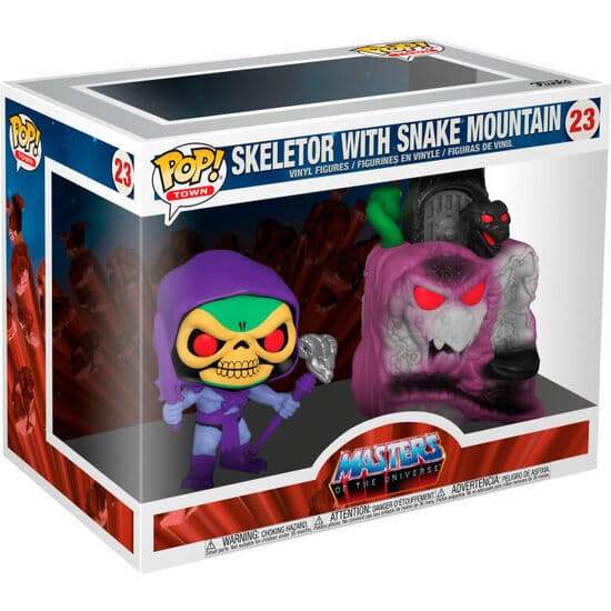 FIGURA POP MASTERS OF THE UNIVERSE SNAKE MOUNTAIN WITH SKELETOR