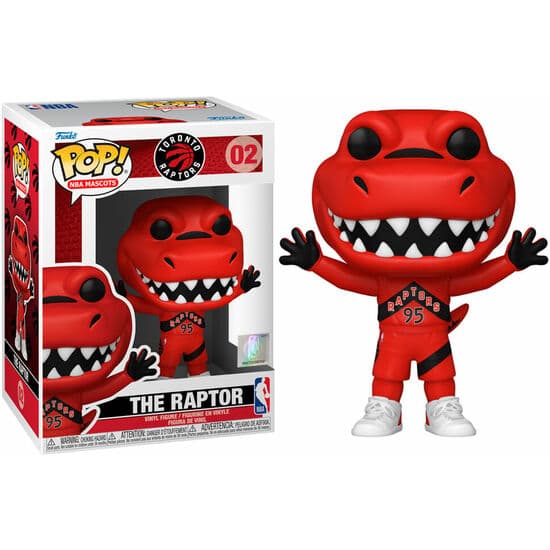 FIGURA POP NBA MASCOTS TORONTO RAPTOR NEW POSE