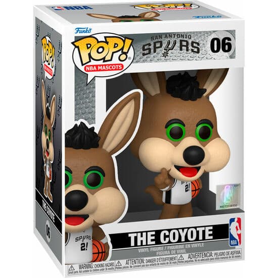 FIGURA POP NBA MASCOTS SAN ANTONIO THE COYOTE
