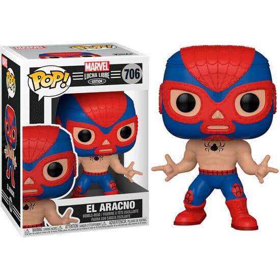 FIGURA POP MARVEL LUCHADORES SPIDERMAN EL ARACNO