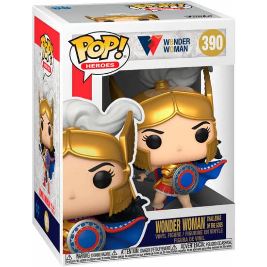 FIGURA POP WW80TH WONDER WOMAN CHALLENGE OF THE GODS
