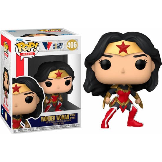 FIGURA POP DC WONDER WOMAN 80TH WONDER WOMAN AT WIST OF FATE