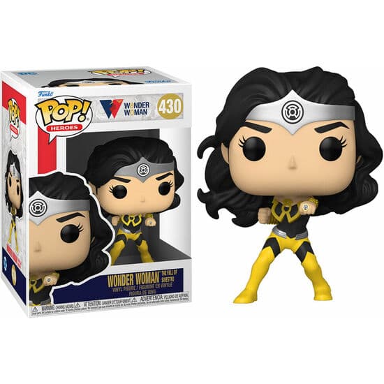 FIGURA POP DC COMICS 80TH WONDER WOMAN THE FALL OF SINESTRO