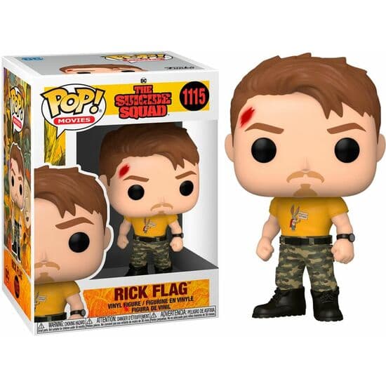FIGURA POP DC THE SUICIDE SQUAD RICK FLAG