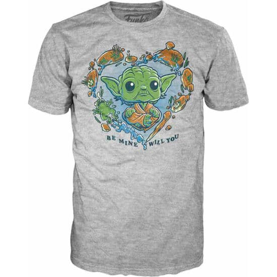 CAMISETA BE MINE YODA STAR WARS