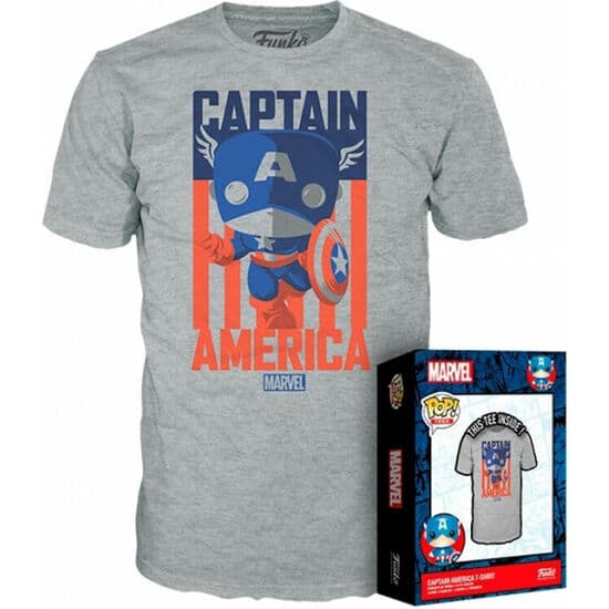 CAMISETA CAPITAN AMERICA TEE MARVEL