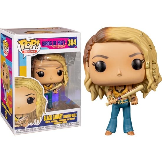 FUNKO POP HEROES! BLACK CANARY 304 – BIRDS OF PREY