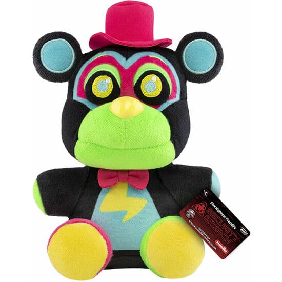 PELUCHE FIVE NIGHTS AT FREDDYS GLAMROCK FREDDY SECURITY BREACH 17CM