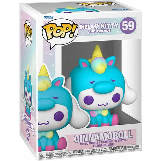 FIGURA POP SANRIO HELLO KITTY CINNAMOROLL