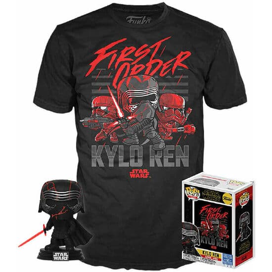 SET FIGURA POP & TEE STAR WARS RISE OF SKYWALKER KYLO REN