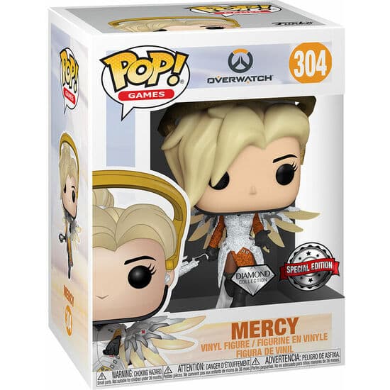 FIGURA POP OVERWATCH MERCY EXCLUSIVE