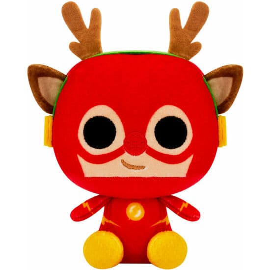 PELUCHE FLASH HOLIDAY DC COMICS 10CM