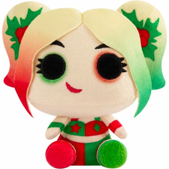 PELUCHE HARLEY QUINN HOLIDAY DC COMICS 10CM
