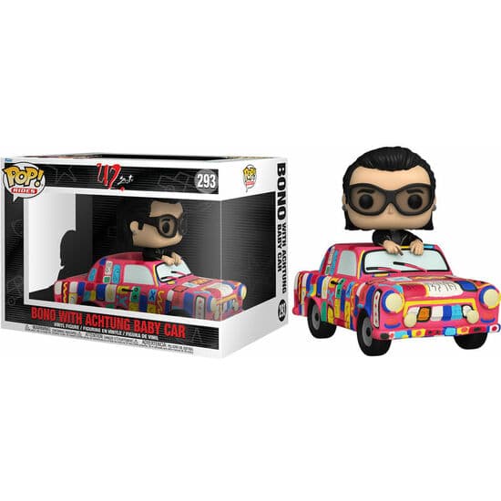 FUNKO POP! BONO WITH ACHTUNG BABY CAR 293 – U2 ZOOTV