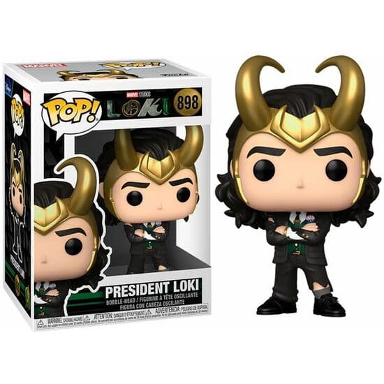 FIGURA POP MARVEL LOKI – PRESIDENT LOKI