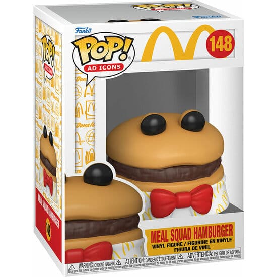 FIGURA POP MCDONALDS MEAL SQUAD HAMBURGER
