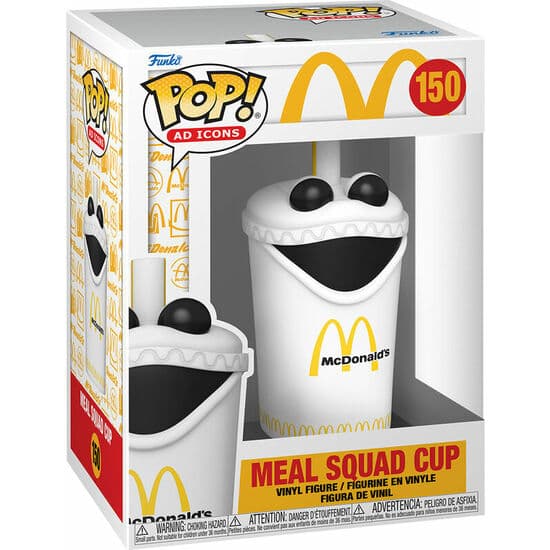 FIGURA POP MCDONALDS MEAL SQUAD CUP