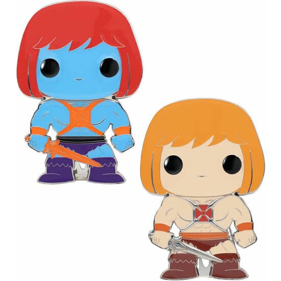 POP PIN MASTER OF THE UNIVERSE HE-MAN 10CM 11 + 1 CHASE