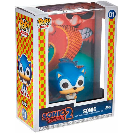 FIGURA POP GAME COVER SONIC EXCLUSIVE
