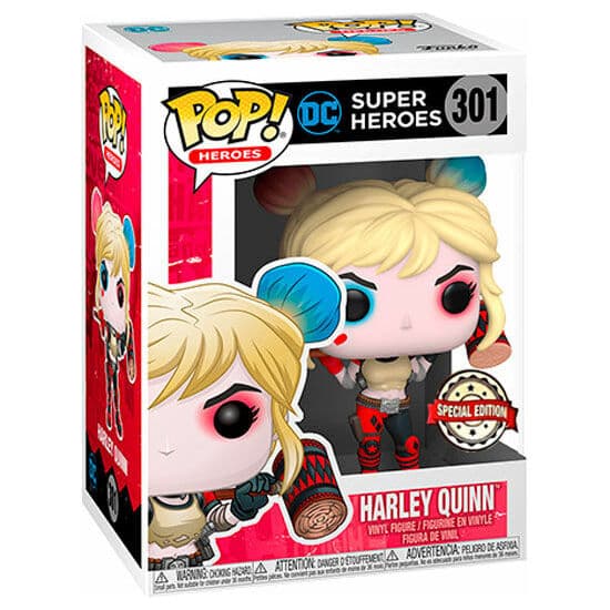 FIGURA POP DC COMICS HARLEY QUINN WITH MALLET EXCLUSIVE